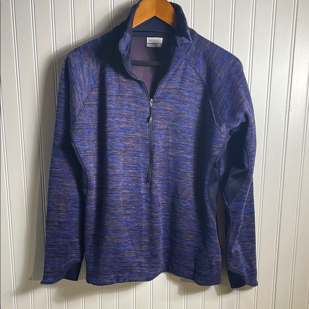 Women’s Columbia XL Purple Quarter-Zip Sweater